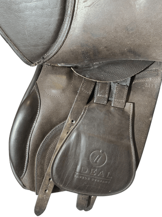 Brown Ideal GP Brown 17" M 2 - Saddles Direct