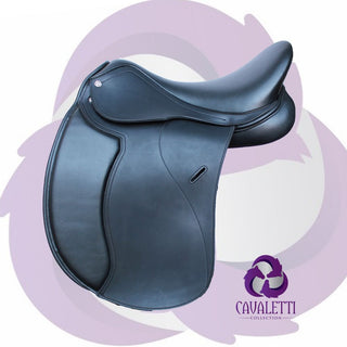 Cavaletti Collection Synthetic Dressage Saddle 2 - Saddles Direct