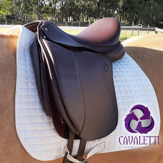 Cavaletti Collection Synthetic Dressage Saddle 1 - Saddles Direct