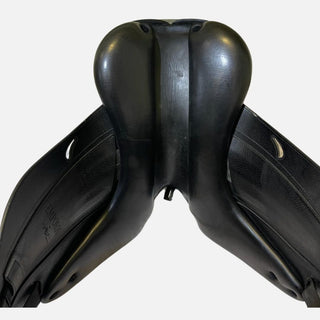 Black Equipe Emporio Dressage Black 17" W 5 - Saddles Direct