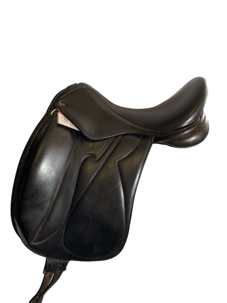 Brown Silhouette Monoflap Dressage Brown 17.5" W 1 - Saddles Direct