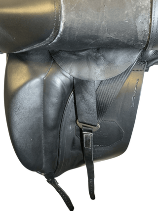 Black Ryder Lux Dressage Black 18" M 2 - Saddles Direct