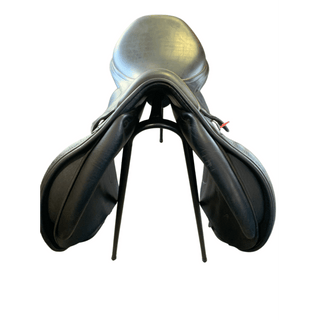 Black Equipe Expression Special Dual Flap Black 17.5" M 3 - Saddles Direct