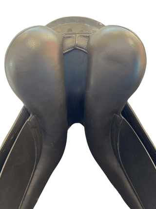 Brown Saddles Direct Precision Deluxe Dual Dressage Brown 17" MW 4 - Saddles Direct