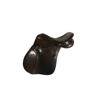 Brown Kingston (L & R) Elan X-Forward Jump Brown 17" MW 1 - Saddles Direct