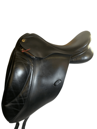Black Exselle Dressage Black 17.5" MW 1 - Saddles Direct