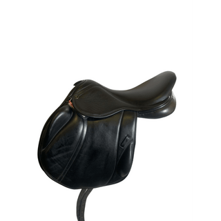 Black Pony, Cob and Horse Mono Jump Black 17.5" W 1 - Saddles Direct