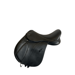 Black GFS Monarch Pony Jump Black 16" M 1 - Saddles Direct
