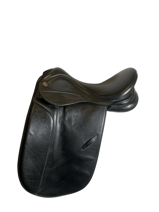 Black Saddle Company Dressage Black 17.5" 1 - Saddles Direct