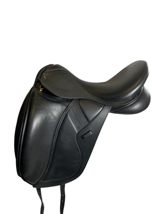 Black Paul Jones Dressage Black 17.5" MW 1 - Saddles Direct
