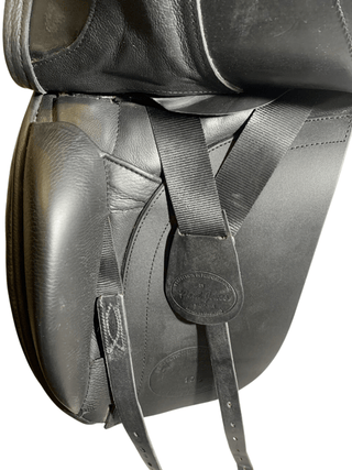 Black Paul Jones Dressage Black 17.5" MW 3 - Saddles Direct