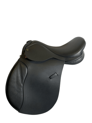 Black Ideal H&C Wide Seat GP *EX DEMO* Black 17.5" W 1 - Saddles Direct