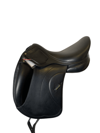 Black Amerigo Classic Siena Pinerolo Monoflap *EX DEMO* Black 17.5" M 1 - Saddles Direct
