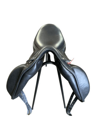 Black Amerigo Classic Siena Pinerolo Monoflap *EX DEMO* Black 17.5" M 2 - Saddles Direct